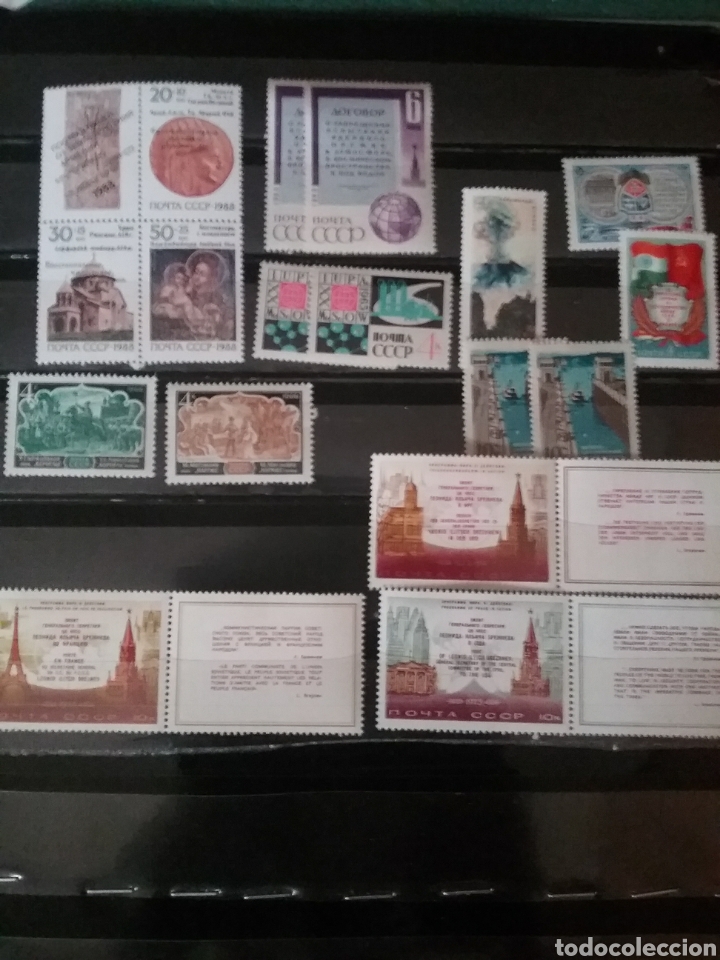Selos: Lote 5/Sellos Rusia (URSS.CCCP) nuevos/1964-1988/ciudades/arte/arquitectura/caballos/ejercitos/milit
