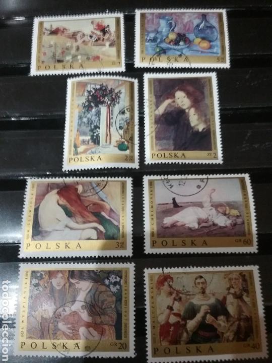 Selos: Sellos R. Polonia (Polska) mtdos/1969/Pinturas polacas/flores/bodegon/lactante/madre/Hamlet/chicas/p