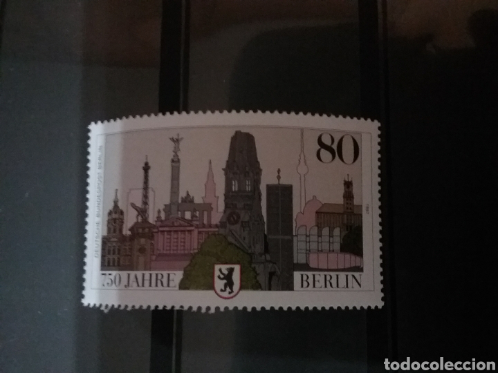 Sellos: Sellos Alemania, R. Federal nuevos/1987/750 Aniv. ciudad Berlin/arquitectura/monumentos/esculturas/e