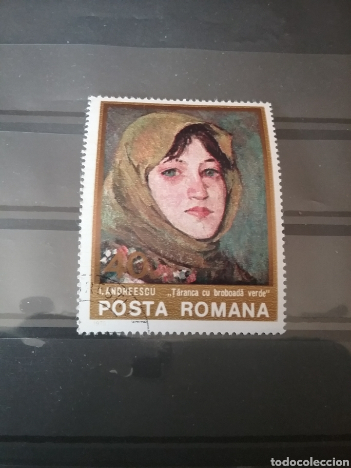 Briefmarken: Sello (1/6v) Rumania (P. Romana) mtdos/1975/pinturas/arte/mujer/joven