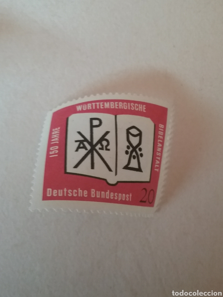 Briefmarken: Sellos Alemania, R. Federal nuevo/1962/CL a&ntilde;os del instituto Wurtemberg/simbolos/emblema/