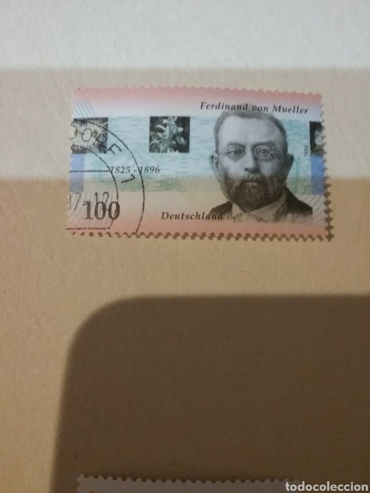 Timbres: Sellos Alemania, R. Federal mtdo/1996/I Cent. de la juerte de Ferdinand W/arte/botanico/flores/flora
