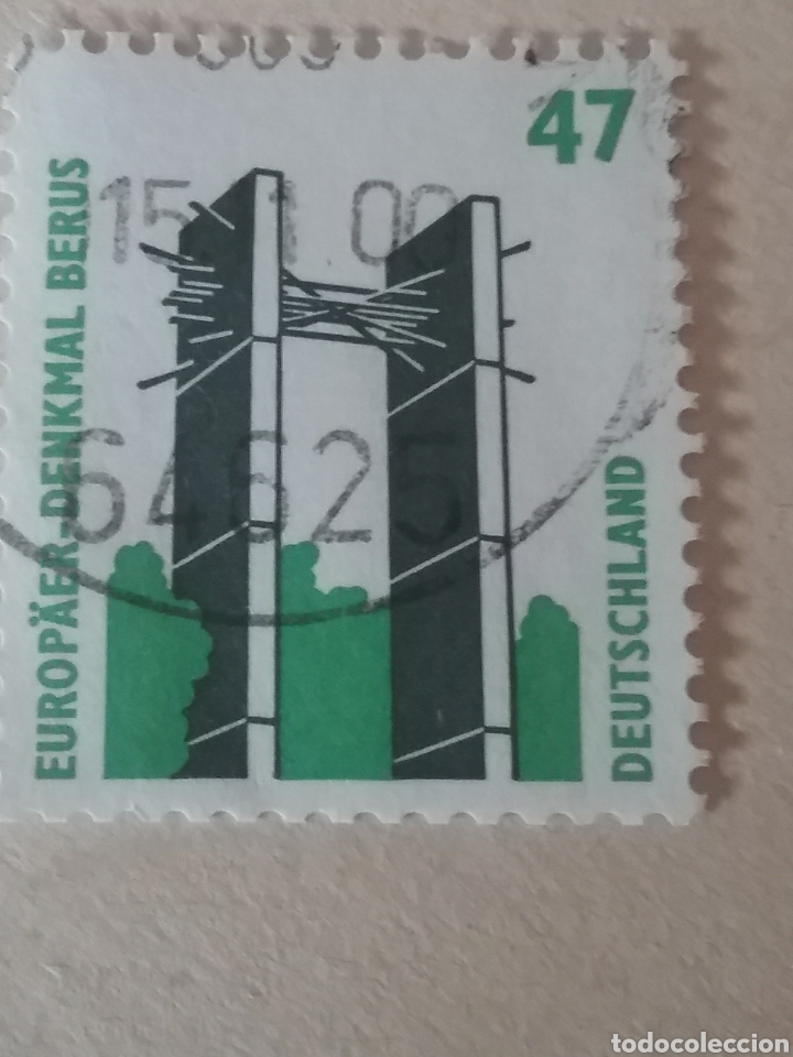 Briefmarken: Sellos Alemania, R. Federal mtdo/1997/Serie basica. Turismo. Monumento a Europa/arquitectura/