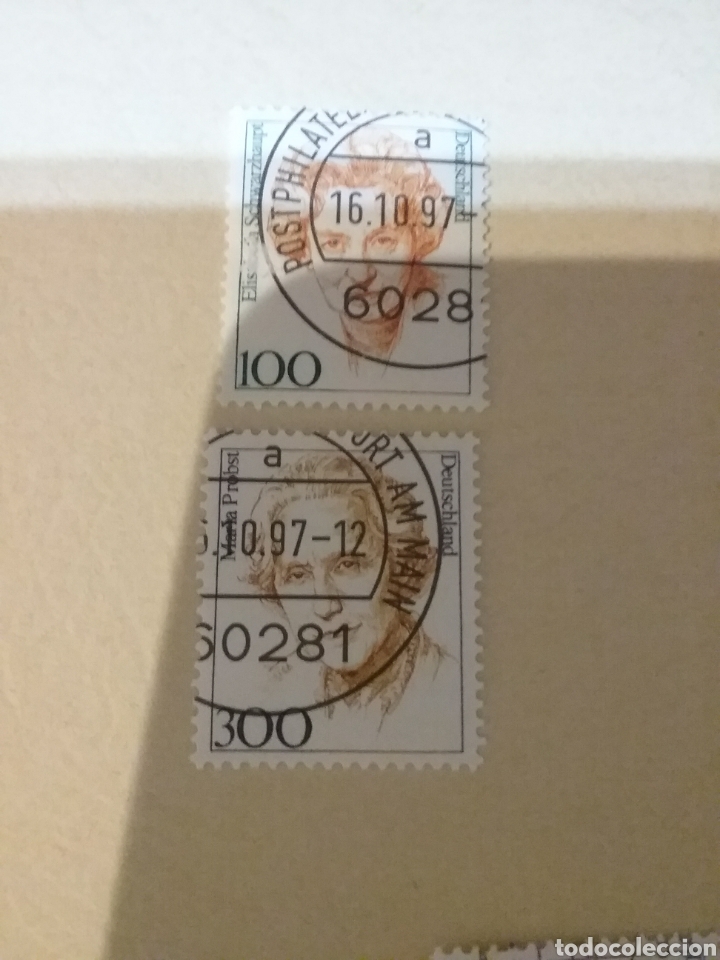 Briefmarken: Sellos Alemania, R. Federal mtdo/1997/ Mujeres famosas/politicas/