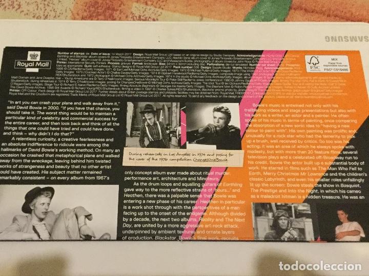 Sellos: Sellos David Bowie Royal mail - Foto 2