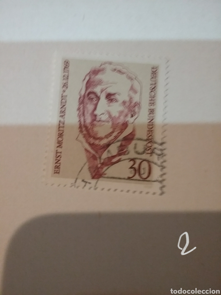 Selos: Sellos Alemania, R. Federal nuevos/1969/II Cent. nacimiento de E. M. Arndt/retrato/poeta/arte/