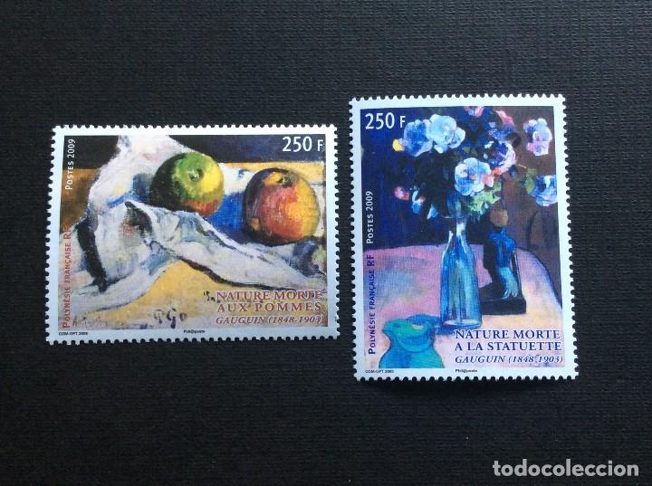 Selos: POLINESIA FRANCESA, N&ordm; YVERT 894/5*** A&Ntilde;O 2009. PINTURA. GAUGUIN