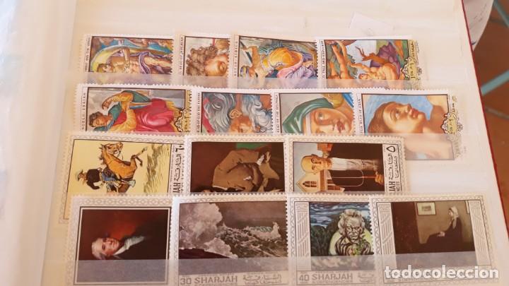 Sellos: Lote de sellos tem&aacute;tica arte - Foto 1