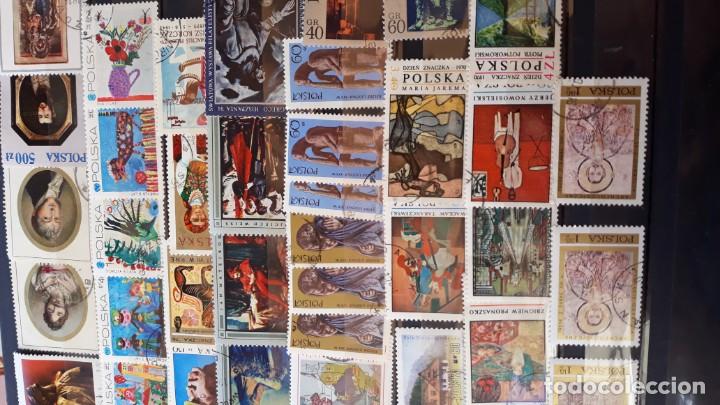 Selos: Lote sellos tem&aacute;tica arte 1