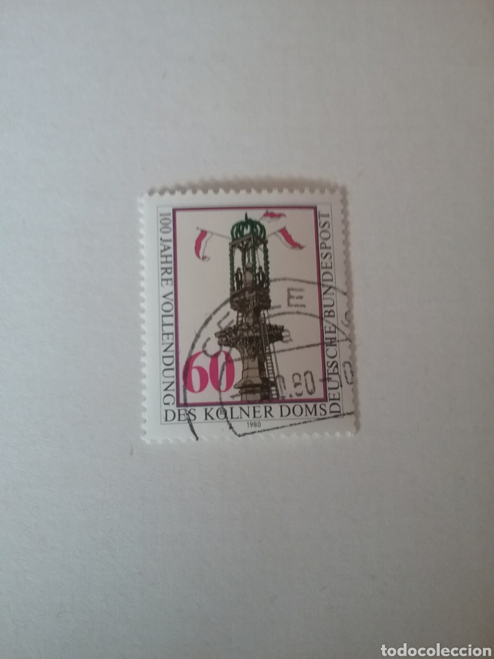 Briefmarken: Sellos Alemania, R. Federal mtdos/1980/I Cent. restauracion catedral Colonia/arquitectura/arte/bande