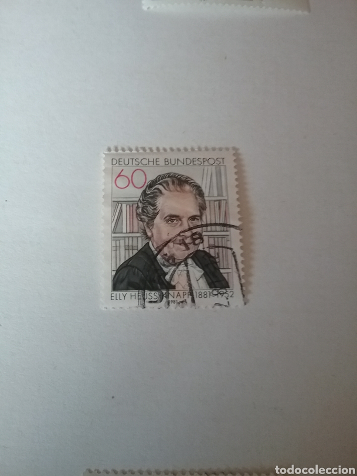 Selos: Sellos Alemania, R. Federal mtdos/1981/ I Cent. nacimiento fundadora proteccion madre/famosos/