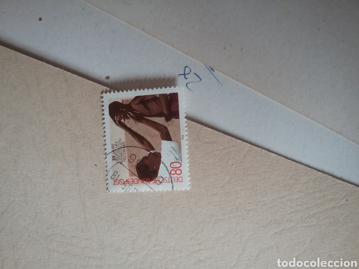 Selos: Sellos Alemania, R. Federal mtdos/1982/ XXV Aniv. fundacion contra lepra/ni&ntilde;os/enfermdad/medico/