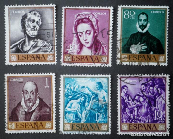 Sellos: 1961 Espa&ntilde;a Pintura El Greco - Foto 1