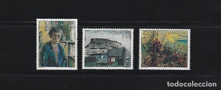 Selos: SELLOS TEMA PINTURA FEROE 1985 112/14 PINTORES RECONOCIDOS 3v.