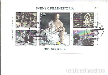 Sellos: CINE FDC SUECIA   1981 - Foto 1