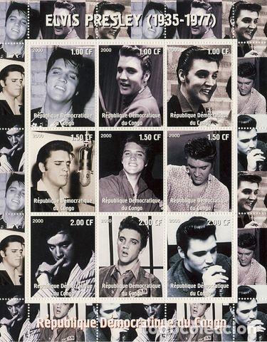 Sellos: CONGO. ELVIS PRESLEY. - Foto 1