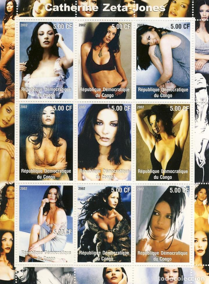 Sellos: CONGO. CATHERINE ZETA JONES. - Foto 1