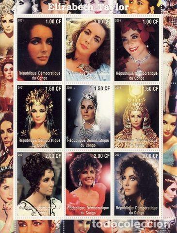 Sellos: CONGO. ELIZABETH  TAYLOR. - Foto 1