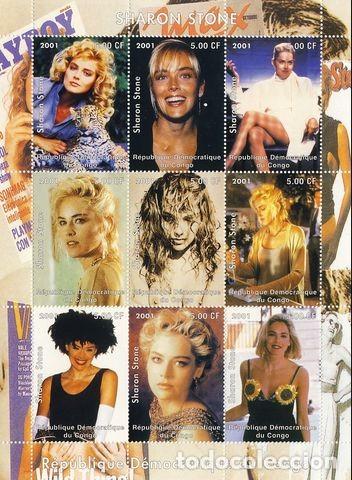 Sellos: CONGO. SHARON STONE. - Foto 1