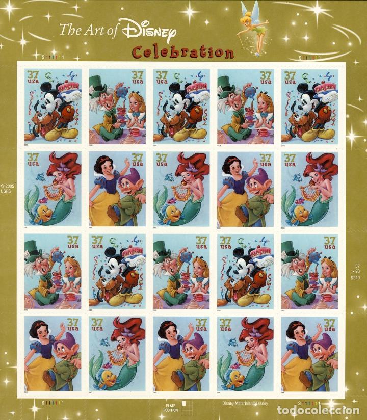 Sellos: EE.UU. DISNEY 2005 - Foto 1