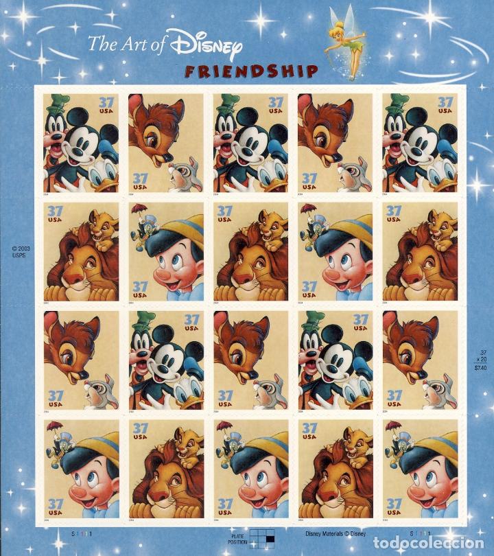 Sellos: EE.UU. DISNEY  2004 - Foto 1