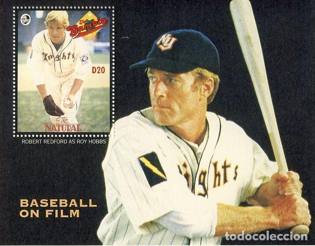 Sellos: GAMBIA. ROBERT REDFORD. - Foto 1