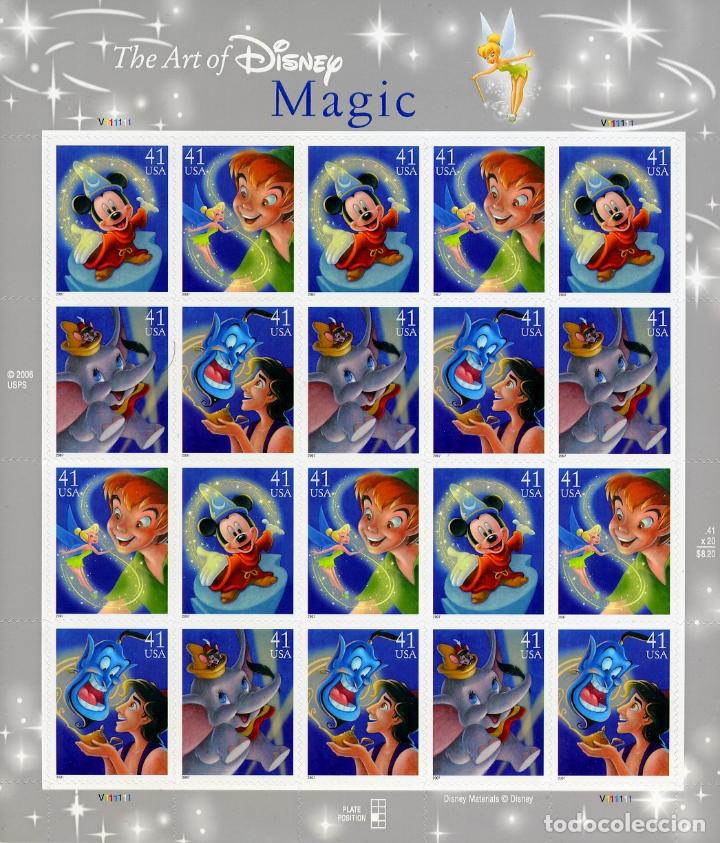 Sellos: EE.UU. DISNEY 2007 - Foto 1