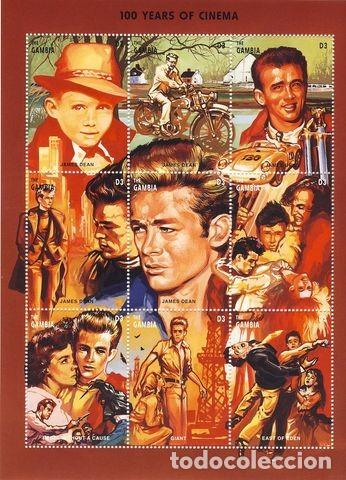 Sellos: GAMBIA. JAMES DEAN. - Foto 1