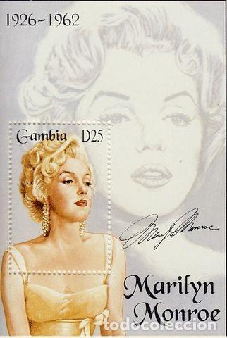 Sellos: GAMBIA. MARILYN   MONROE. - Foto 1