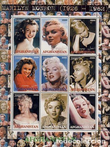 Sellos: AFGANISTAN. MARILYN  MONROE. ( III ) - Foto 1