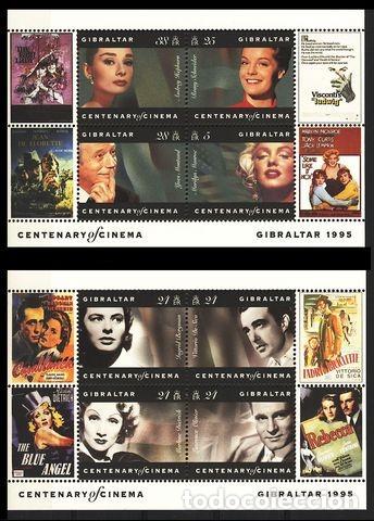 Sellos: GIBRALTAR. CENTENARIO DEL CINE. - Foto 1