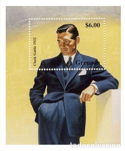 Sellos: GRANADA. CLARK GABLE. - Foto 1