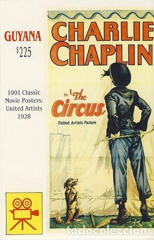 Sellos: GUYANA. CHARLIE CHAPLIN. - Foto 1