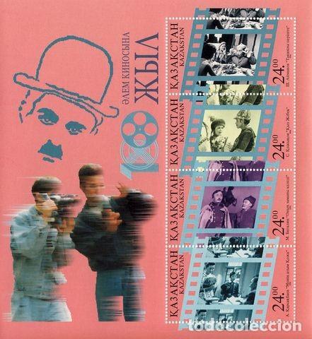 Sellos: KAZAKSTAN. CHARLIE CHAPLIN. - Foto 1
