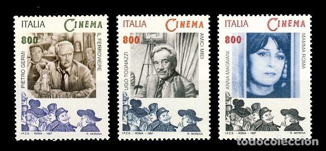Briefmarken: ITALIA.  ACTORES Y ACTRICES.
