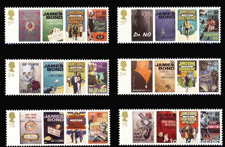 Sellos: INGLATERRA. JAMES BOND. - Foto 1