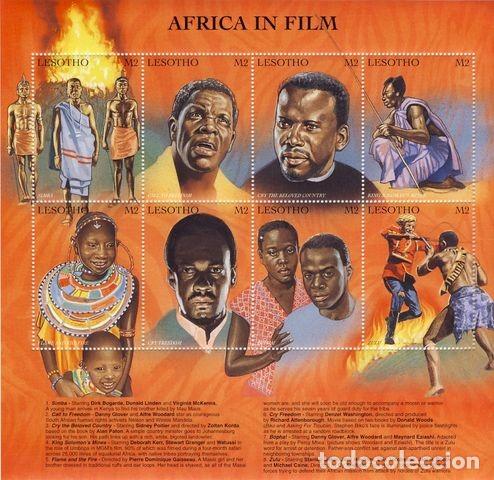 Sellos: LESOTHO. PELICULAS AFRICANAS - Foto 1