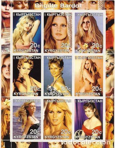 Sellos: KIRGYZSTAN. BRIGITTE BARDOT - Foto 1