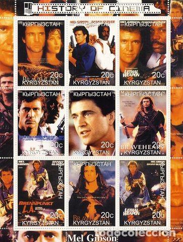 Sellos: KIRGYZSTAN. MEL GIBSON - Foto 1