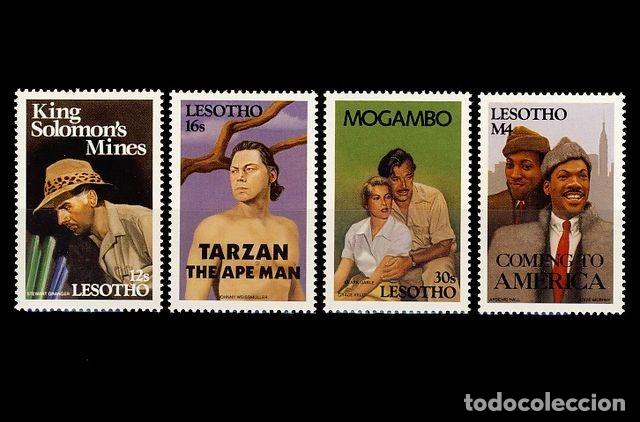 Sellos: LESOTHO. ACTORES Y PELICULAS. ( I ) - Foto 1