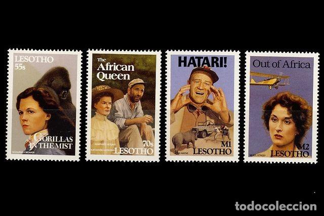 Sellos: LESOTHO. ACTORES Y PELICULAS. ( II ) - Foto 1