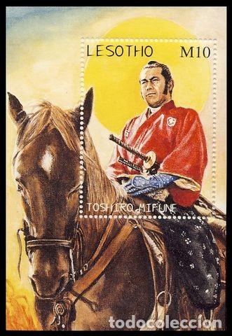 Sellos: LESOTHO. TOSHIRO  MIFUNE. - Foto 1