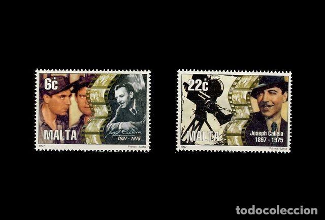 Sellos: MALTA. JOSEPH CALLERIA. - Foto 1