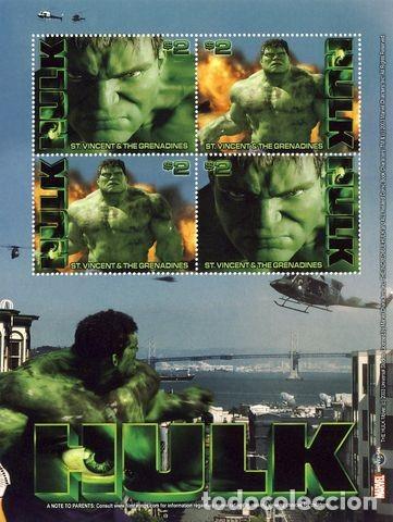 Briefmarken: SAN VICENTE & GRANADINES. HULK ( II )