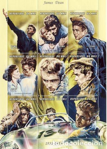 Sellos: MALI. JAMES  DEAN. - Foto 1
