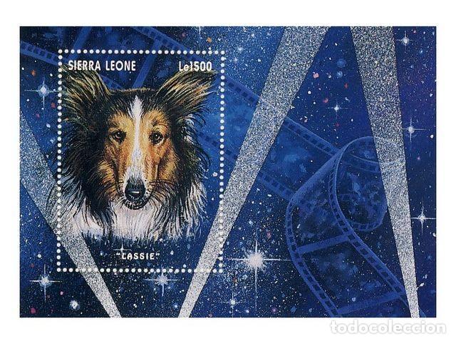 Sellos: SIERRA LEONA. LASSIE - Foto 1