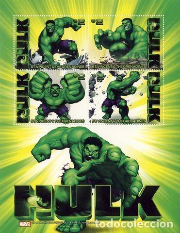 Timbres: SAN VICENTE & GRANADINES. HULK ( I )