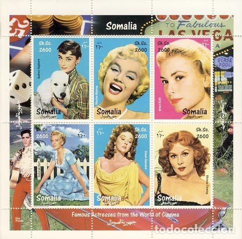 Sellos: SOMALIA. ACTRICES  INOLVIDABLES - Foto 1