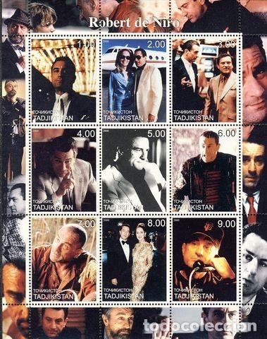 Sellos: TADJIKISTAN. ROBERT DE NIRO - Foto 1