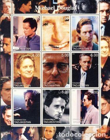 Sellos: TADJIKISTAN. MICHAEL DOUGLAS - Foto 1